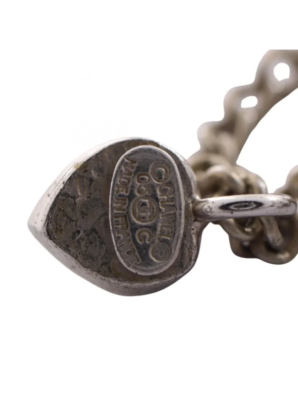Chanel Necklace 05c CC Logo Heart